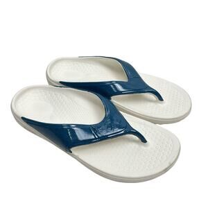 Spenco | Fusion 2 Pearl Blue Unisex Orthotic Comfort Thong Flip Flop Sandals